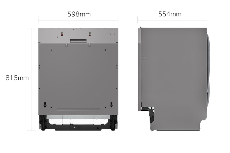 Misure della lavastoviglie