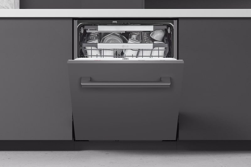 LG Offerta Kit: Forno InstaView 76L Classe A+ e Lavastoviglie a scomparsa totale QuadWash Serie 4, WSED7612S.DB475