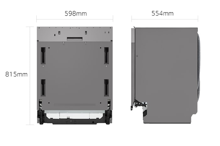 Misure della lavastoviglie