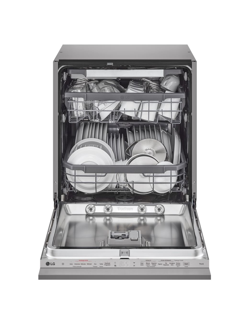 LG - Lavastoviglie QUADWASH DF141FV Classe D 14 Coperti-Prime Silver - Foto 7