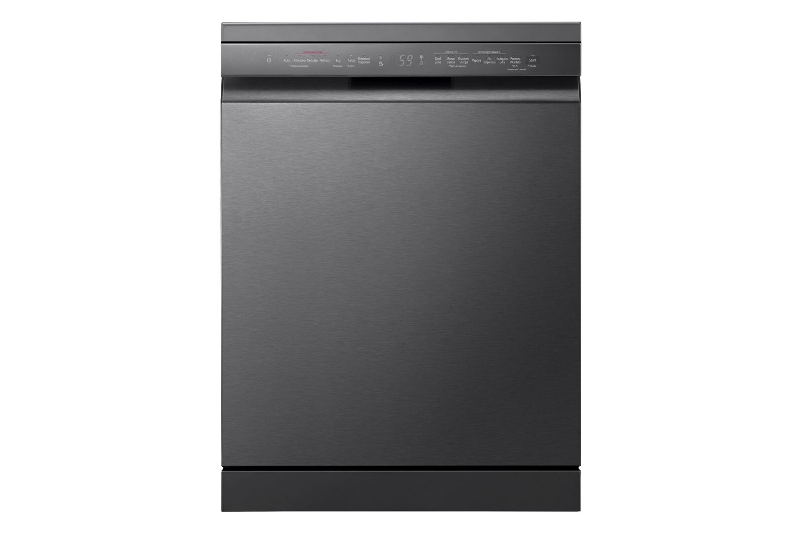 LG Offerta Kit Esclusivo: Frigorifero Side-by-Side InstaView Classe D, 635L + Lavastoviglie libera installazione QuadWash Serie 3, Classe B 43dB, GSGV80PYLD.DF365