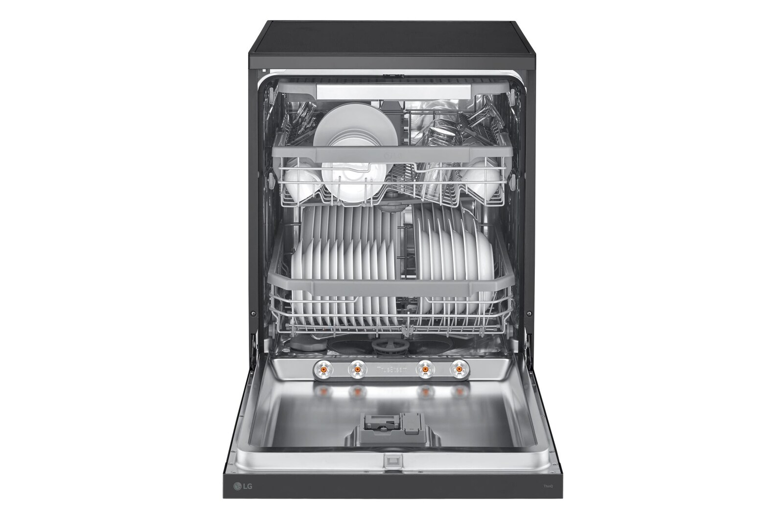 LG Offerta Kit Esclusivo: Frigorifero Side-by-Side InstaView Classe D, 635L + Lavastoviglie libera installazione QuadWash Serie 3, Classe B 43dB, GSGV80PYLD.DF365