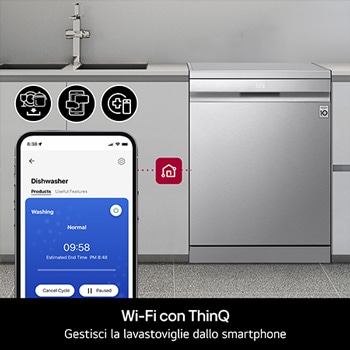 Immagine Wi-FI con App LG ThinQ™