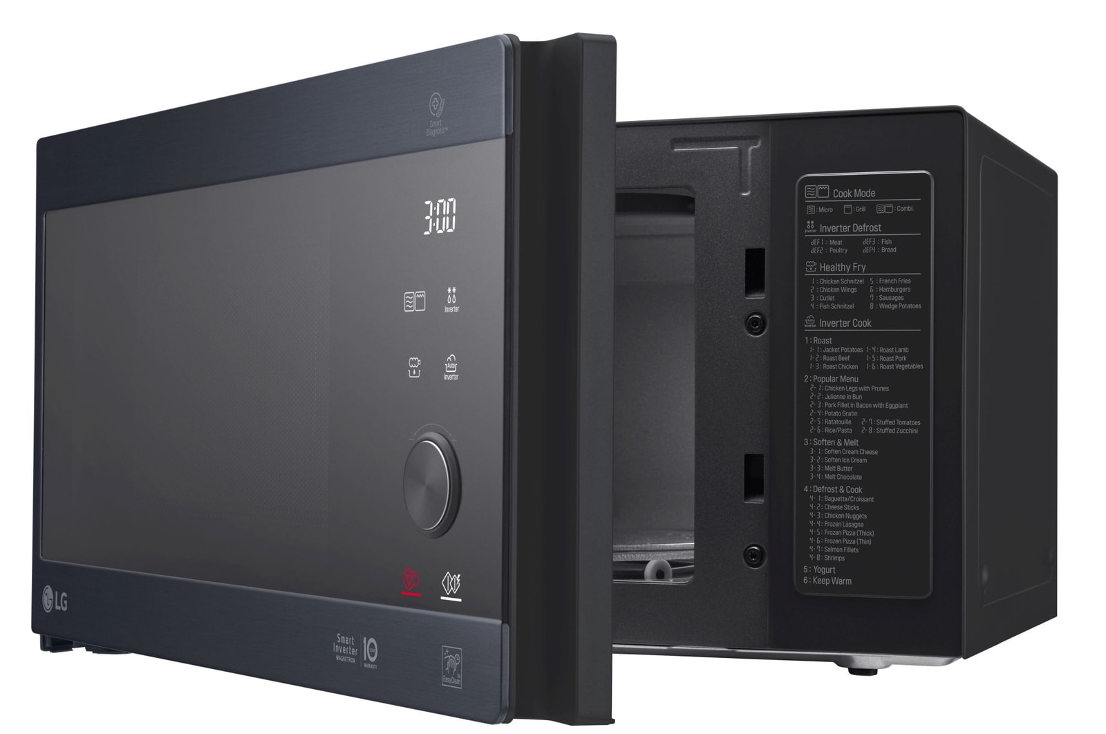 LG Offerta Kit: Forno InstaView 76L Classe A+ e Microonde NeoChef 25 litri 1000W, WSED7612S.MH6565