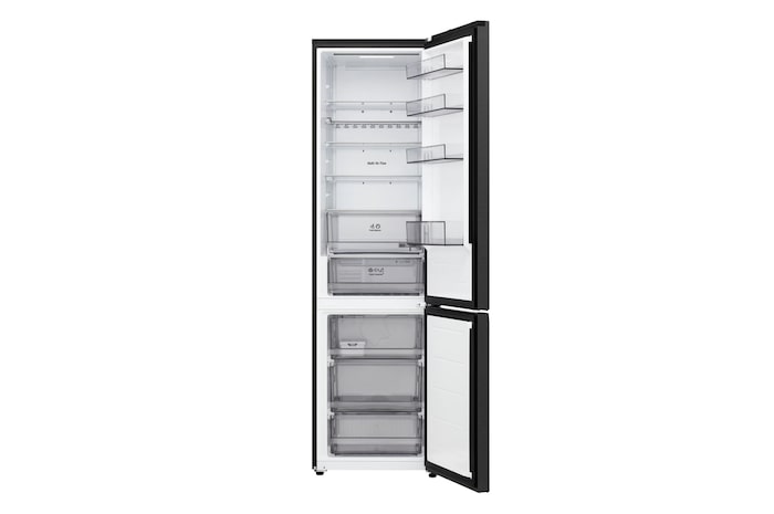 Foto frigorifero combinato LG GBBS322CEV aperto
