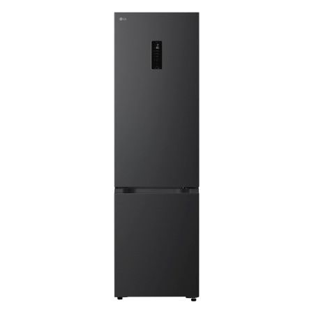 Frigorifero combinato Fit & Max 60 cm | Classe C, 375 L | AI Inverter, Wi-Fi, Door Cooling, Total No Frost | Black Steel - GBBS323CEV | LG IT