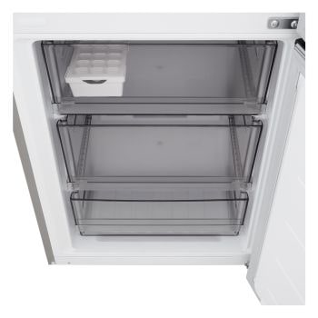 Frigorifero LG GBBS524APY, dettaglio dei cassetti inferiori del freezer con scomparti trasparenti