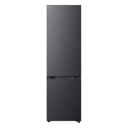 Frigorifero combinato Fit & Max 60 cm | Classe C, 375 L | AI Inverter, Wi-Fi, Door Cooling, Total No Frost | Matte black - GBBSJ2CCEP | LG IT