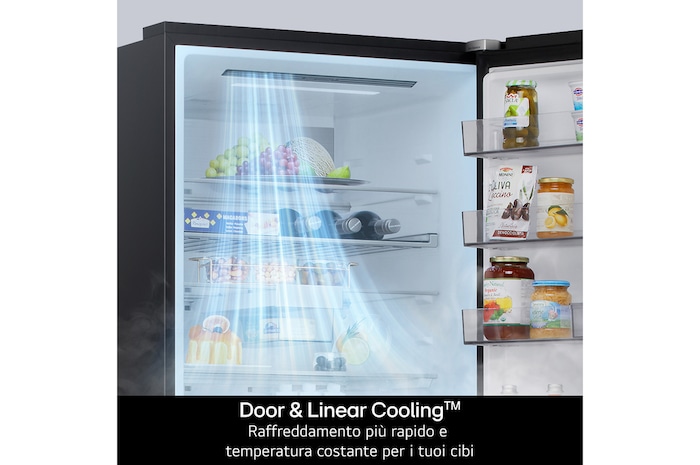 Caratterisitica Door+Linear cooling frigorifero combinato GBBS322CPY