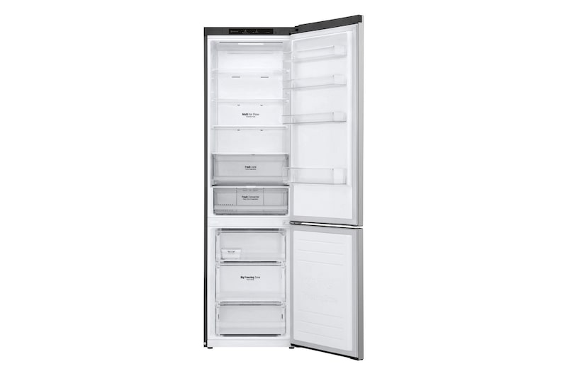 front view with door open