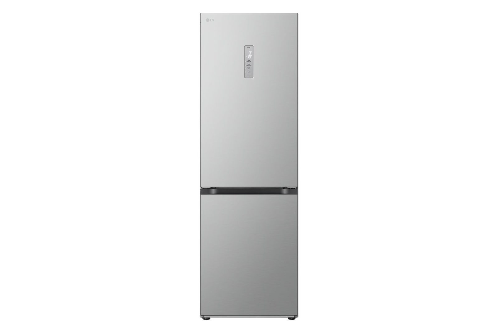 Vista frontale di Frigorifero combinato | Classe E, 344L | Porte piatte, Door Cooling, Fresh Converter, Smart Diagnosis | Prime Silver GBV3110EPY