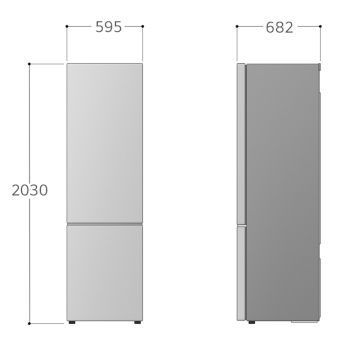 Dimensioni del frigorifero