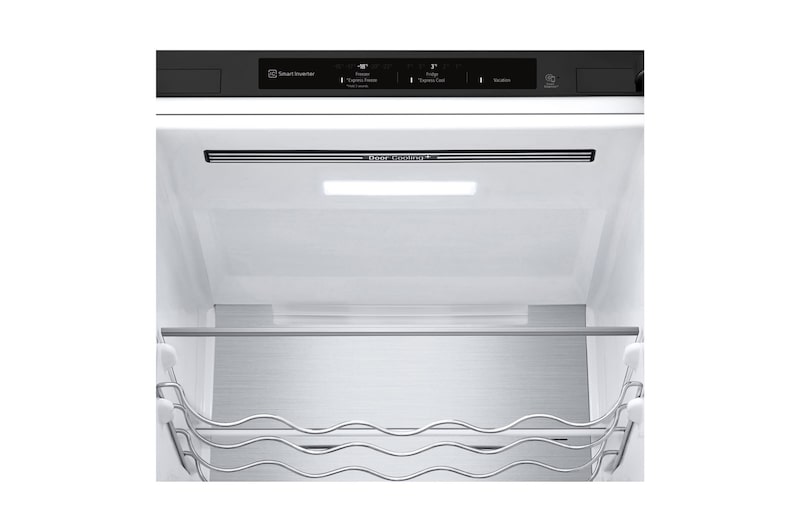 Dettaglio del display e della bocchetta door cooling