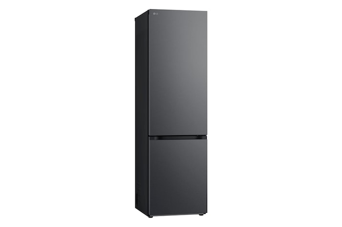 LG Frigorifero combinato | Classe B, 387L | Porte piatte, Metal Fresh, Door&Linear Cooling, Fresh Balancer & Converter | Nero, GBV7280BEV