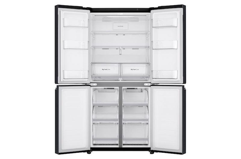 Front all door open without food