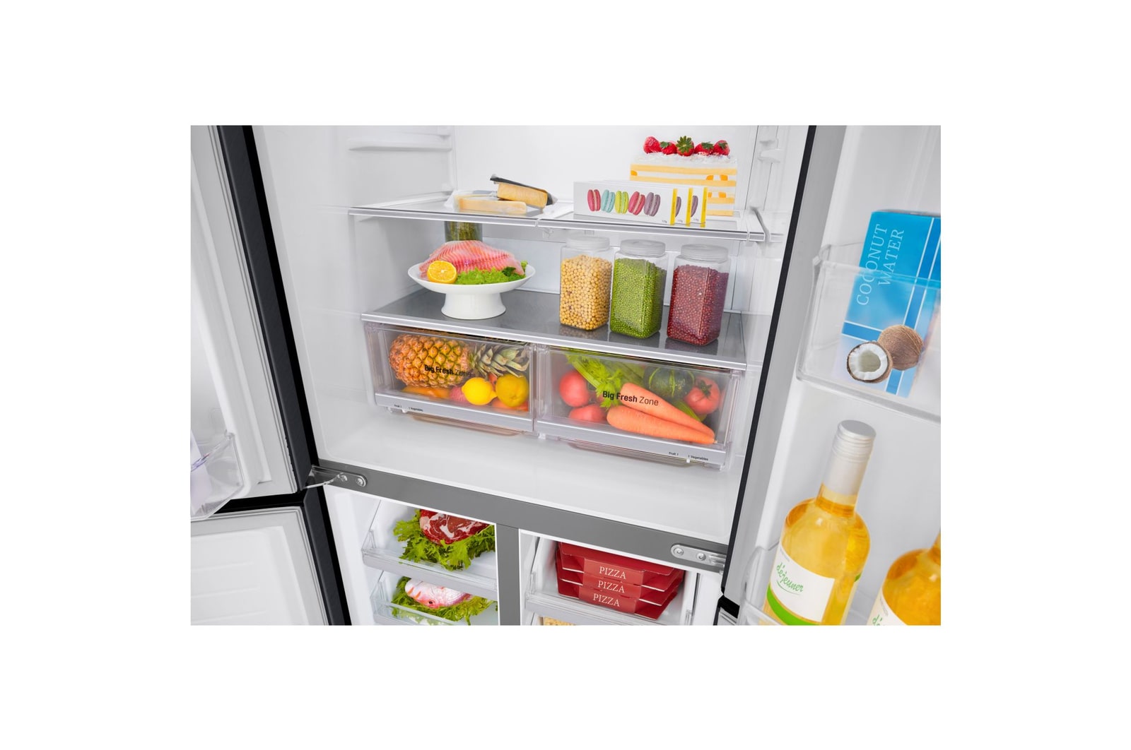 Bottom Drawer with food