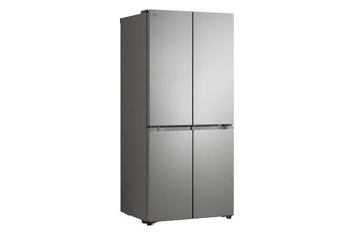Frigorifero Multidoor Slim LG GMBS30SDPY, vista angolare esterna con design slim e finitura metallica.