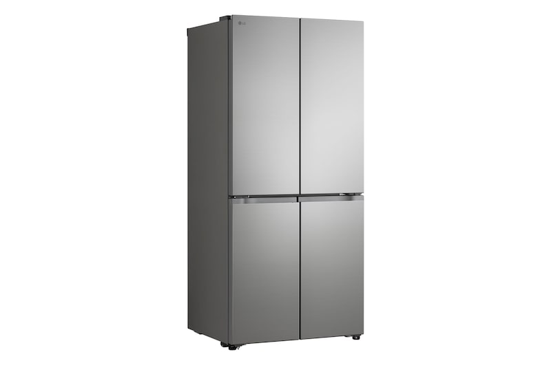 Frigorifero Multidoor Slim LG GMBS30SDPY, vista angolare esterna con design slim e finitura metallica.