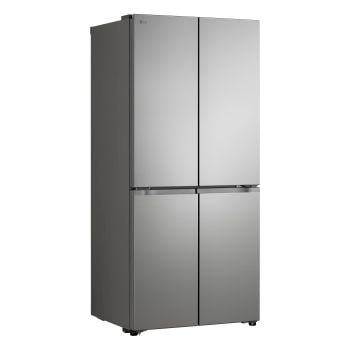 Frigorifero Multidoor Slim LG GMBS30SDPY, vista angolare esterna con design slim e finitura metallica.