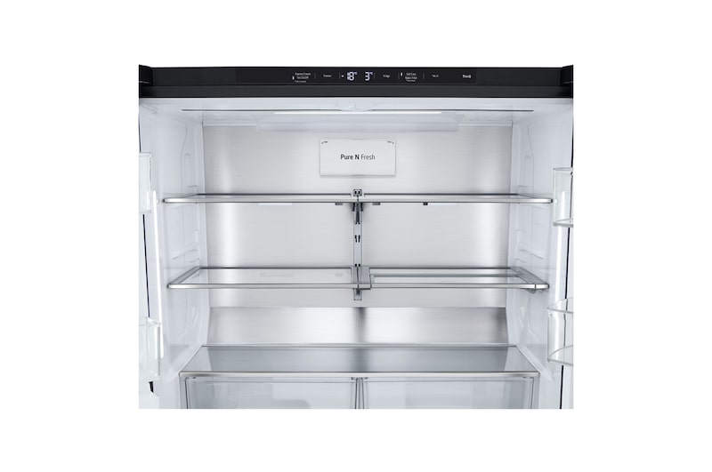 Dettaglio della parte frigo