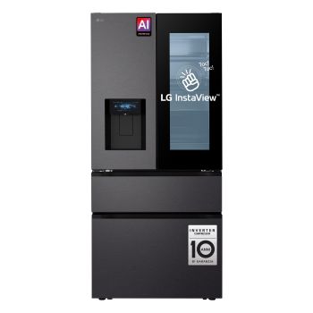 Frigorifero French Door LG GMGS50DEEP con adesivo InstaView, AI e garanzia 10 anni
