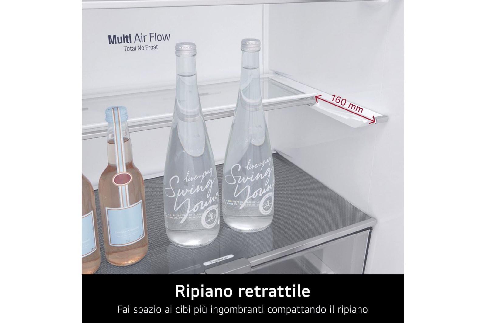 Retractable shelf