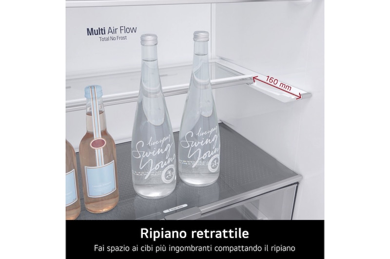 Retractable shelf