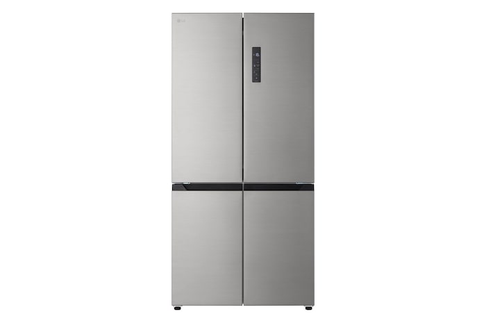 Immagine frontale del frigorifero 4 porte LG GMM42PYBEH