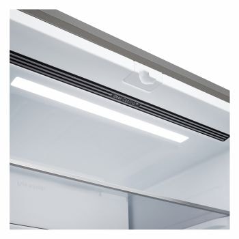 Frigorifero Multidoor Slim Instaview LG GMVS30SEPY con illuminazione interna Door Cooling+ per un raffreddamento uniforme e rapido.
