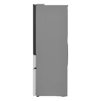 LG GMVW50DDMB Frigorifero Multidoor, vista del profilo laterale destro silver.