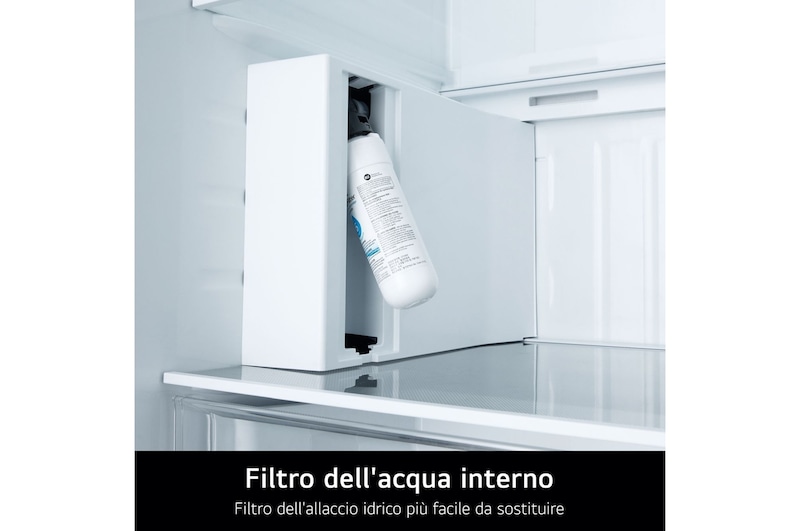 Frigorifero aperto vuoto