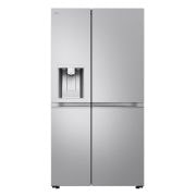 Vista frontale di Frigorifero Syde-by-Side | Classe C, 628L | Wi-Fi, Dispenser senza allaccio, UVnano, Metal Fresh, Door Cooling | Metal Sorbet GSLE91MBAC