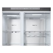 LG Frigorifero Syde-by-Side | Classe C, 628L | Wi-Fi, Dispenser senza allaccio, UVnano, Metal Fresh, Door Cooling | Metal Sorbet, GSLE91MBAC