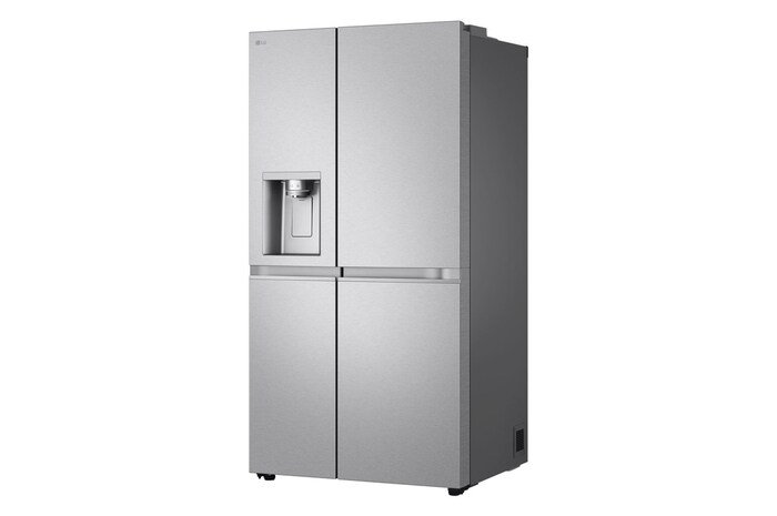 LG Frigorifero Syde-by-Side | Classe C, 628L | Wi-Fi, Dispenser senza allaccio, UVnano, Metal Fresh, Door Cooling | Metal Sorbet, GSLE91MBAC