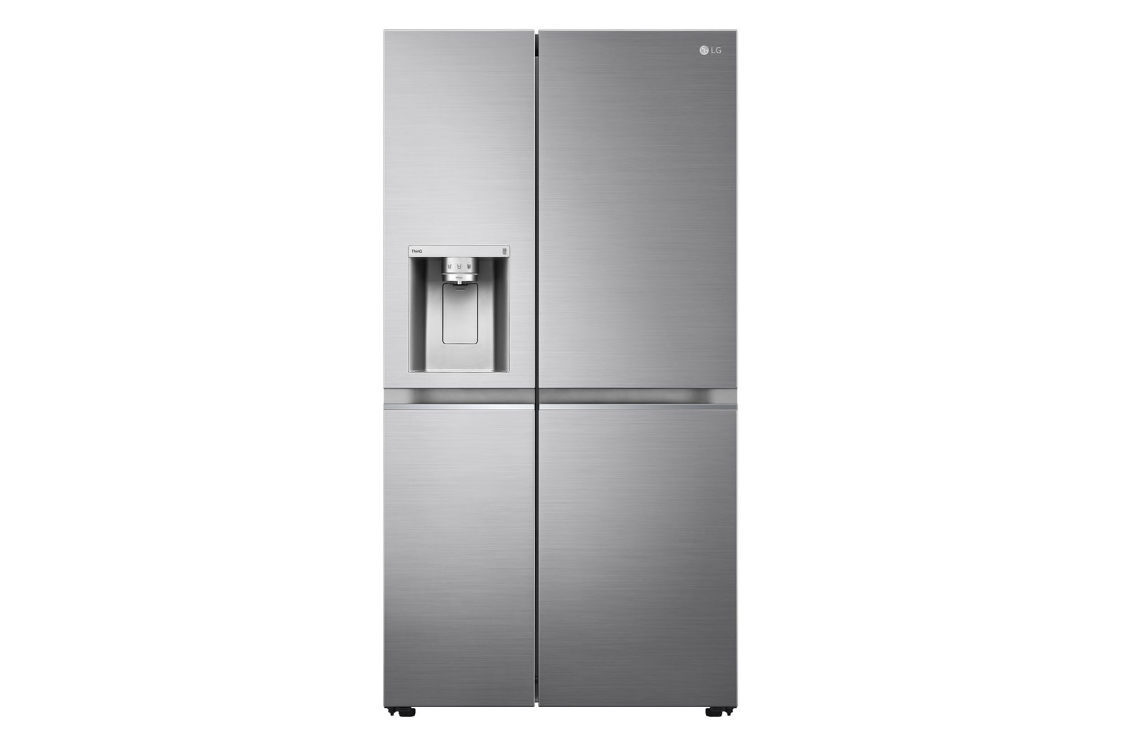 Foto frontale del frigorifero LG GSLV90PZAD