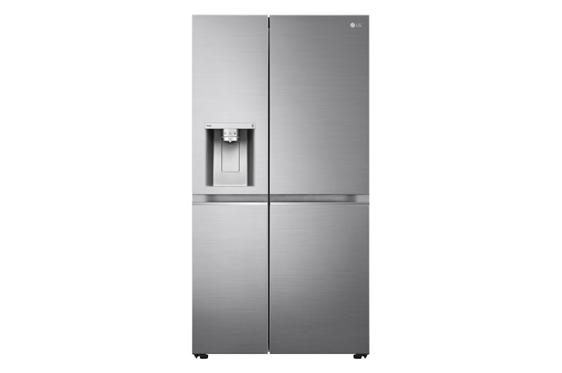 Foto frontale del frigorifero LG GSLV90PZAD