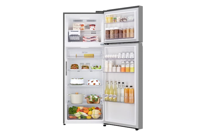 front view with food