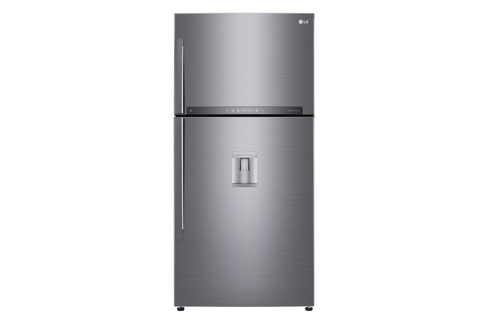 Foto frontale del frigorifero LG GTF916PZPED