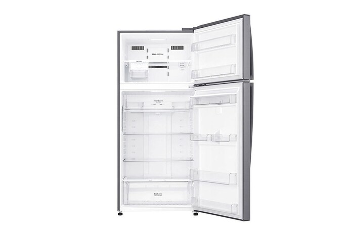 Vista frontale con porta aperta