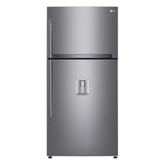 Frigorifero doppia porta maxi | Classe E, 592L | Wi-Fi, Door&Linear Cooling, Gestione umidità, Dispenser acqua, No frost | Inox
