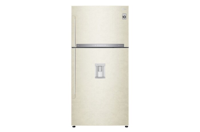 Vista frontale frigorifero doppia porta GTF916SEPED