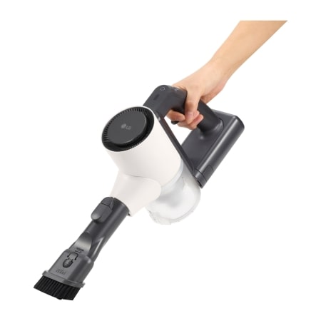 Aspirapolvere con accessorio 2-in-1 collegato