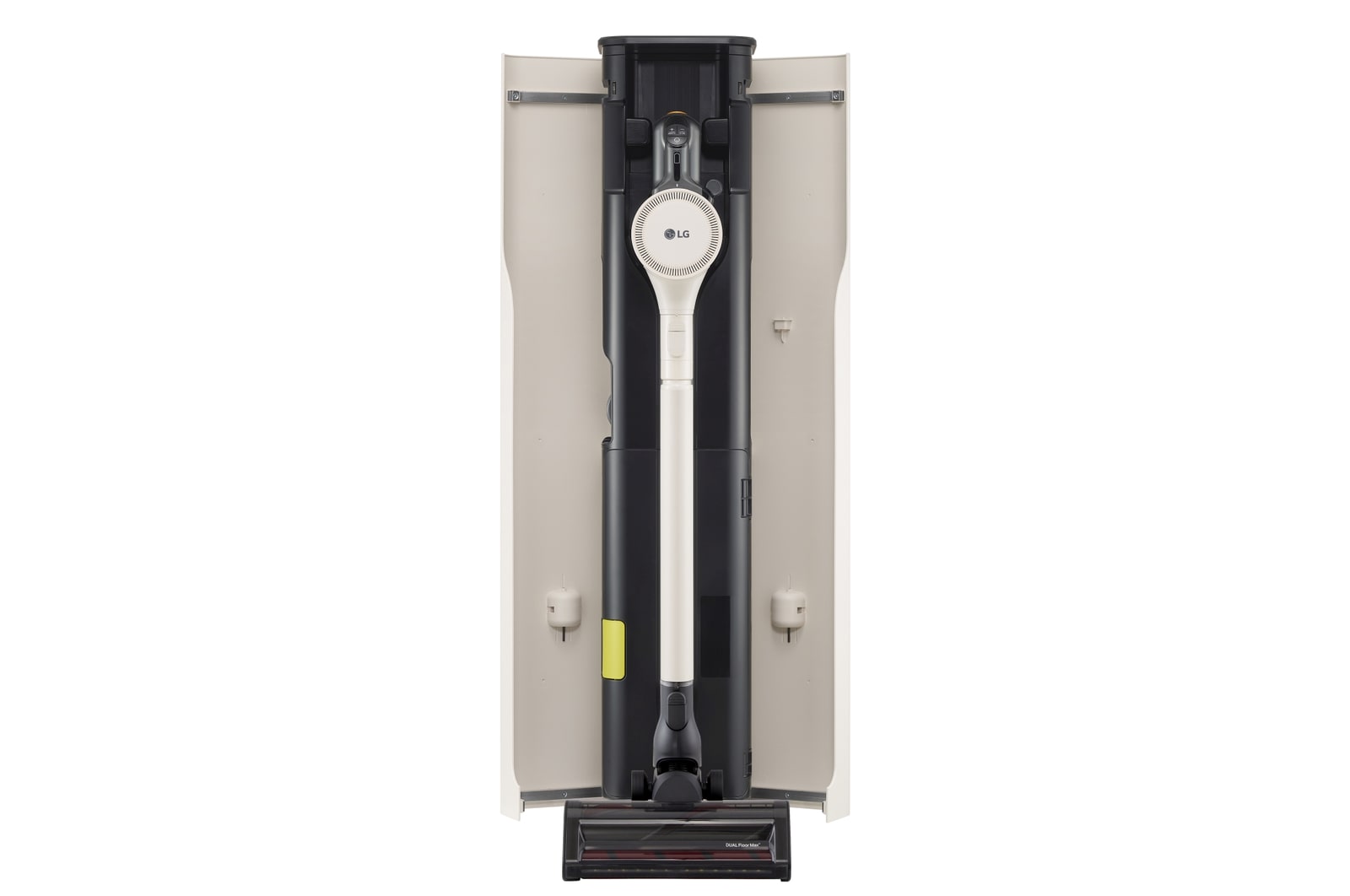 Aspirapolvere CordZero A9T-PRIME1C con sportelli aperti