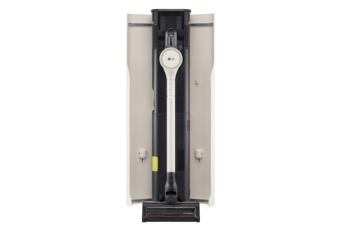 Aspirapolvere CordZero A9T-PRIME1C con sportelli aperti
