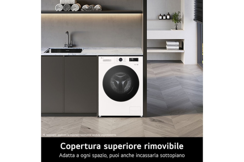 Caratteristica Copertura superiore rimovibile