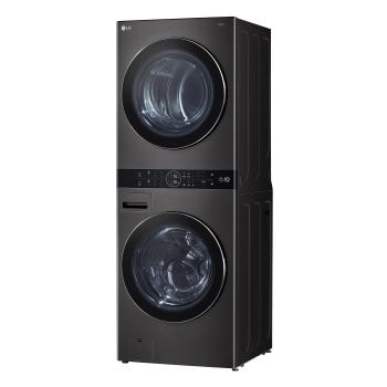 Vista prospettica: colonna bucato LG WT1716BBF