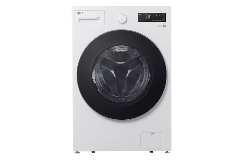 Vista frontale di Lavatrice 16kg Next AI DD™ | Serie NT | Classe A | 1000 giri, Wi-Fi, AI Wash, Vapore, TurboWash | White F0NT116TWC