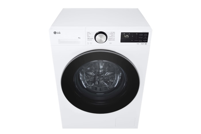 Immagine frontale dall'alto lavatrice LG F2NX50S8TCL  Serie X5 Classe A-30%