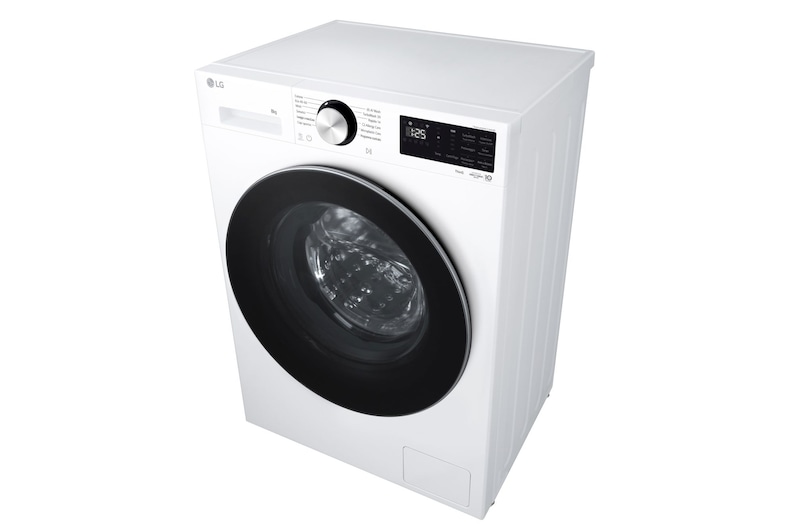 Foto angolare destra lavatrice LG F2NX50S8TCL Serie X5 Classe A-30%