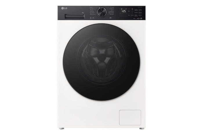 Immagine frontale della lavatrice LG F2NX50S9TKB serie X5 classe A-30%